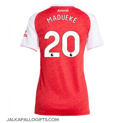 Arsenal Noni Madueke #20 Kotipaita Naiset 2025-26 Lyhythihainen